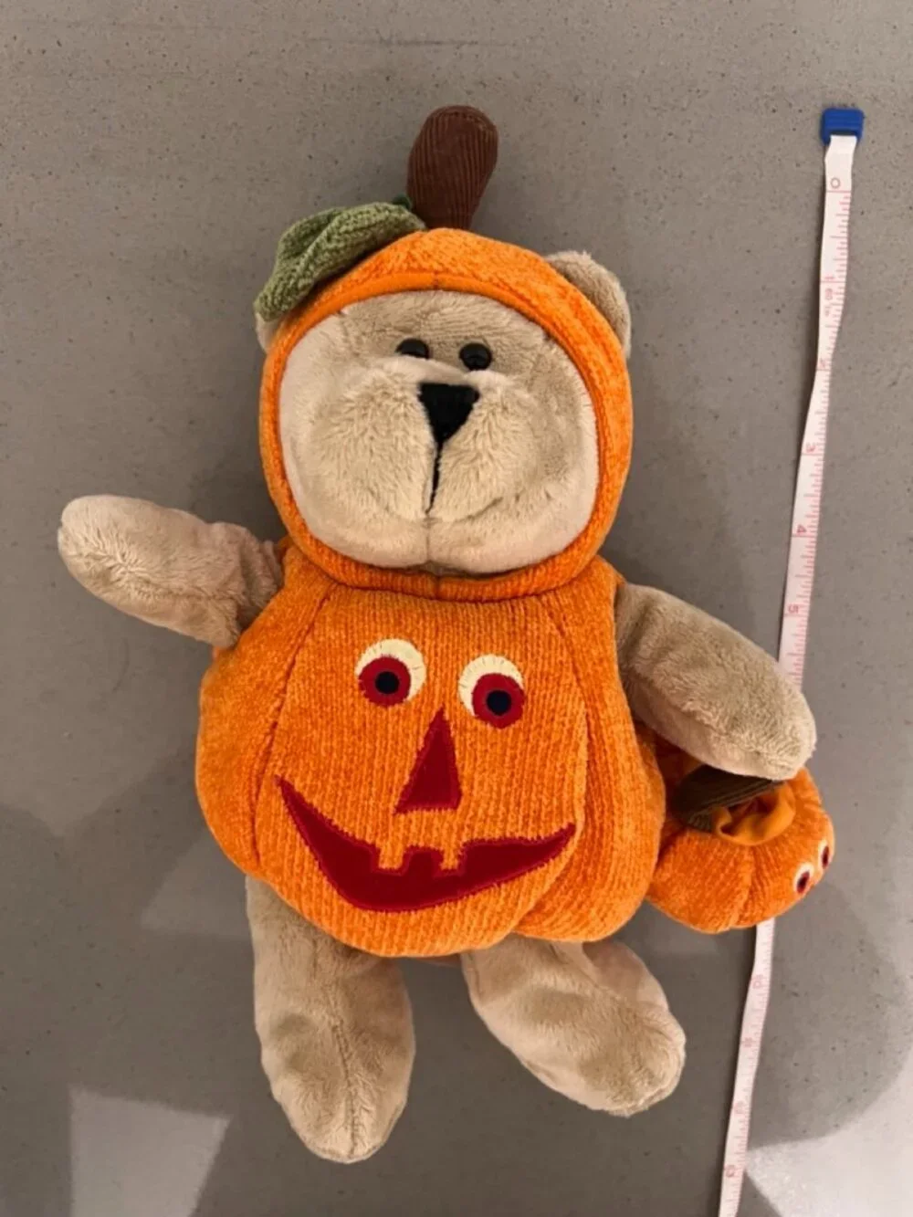 2008 Starbucks Bearista Bear (77th Edition) Pumpkin Bear